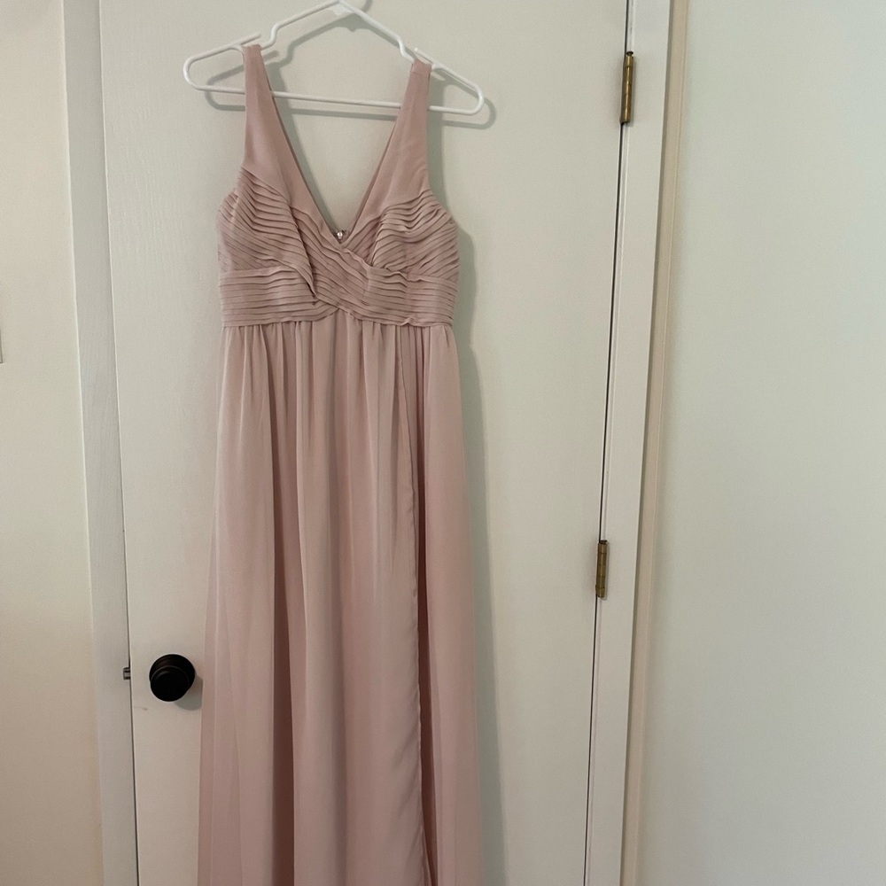 Birdy Grey Laurie Empire Dress - Pale Blush